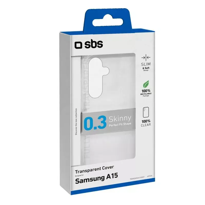 Dėklas SBS TESKINSAA155GT Samsung Galaxy A15 16,5 cm permatomas