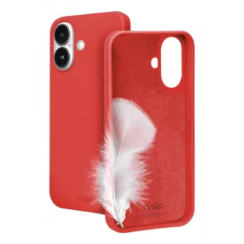 Dėklas SBS TEINSTIP1661R mobilusis telefonas Raudona 15,5 cm (6,1 colio)