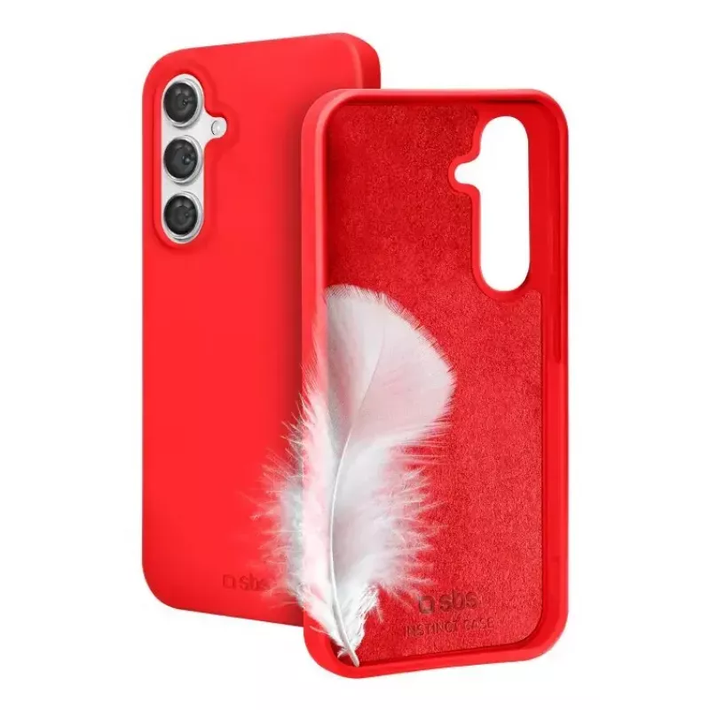 Dėklas SBS Samsung Galaxy A16 17 cm 6,7 Raudonas
