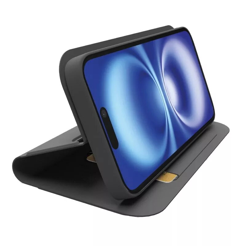 Dėklas-knygelė SBS TEWALMAGIPSE25K, skirtas iPhone SE 2025 15,5 cm, juodas