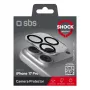 Ekrano ir nugarėlės apsauga su kameros objektyvo apsauga SBS TECAMGLIP1763P, skirta Apple iPhone 17 Pro / 17 Pro Max, silikonas ir grūdintas stiklas, permatoma, 1 vnt.