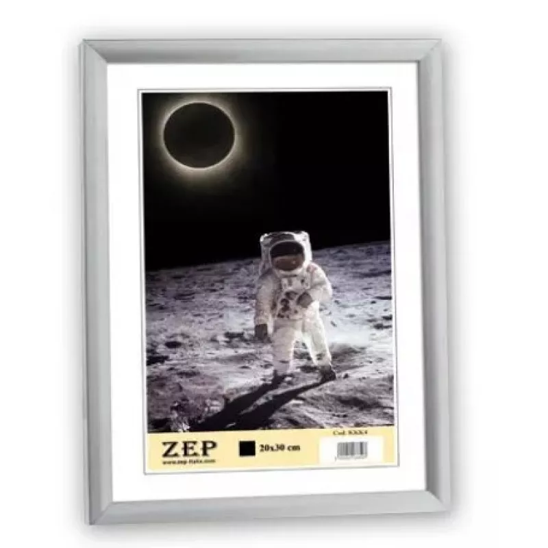 Vienas paveikslėlio rėmelis ZEP KL11 sidabrinis