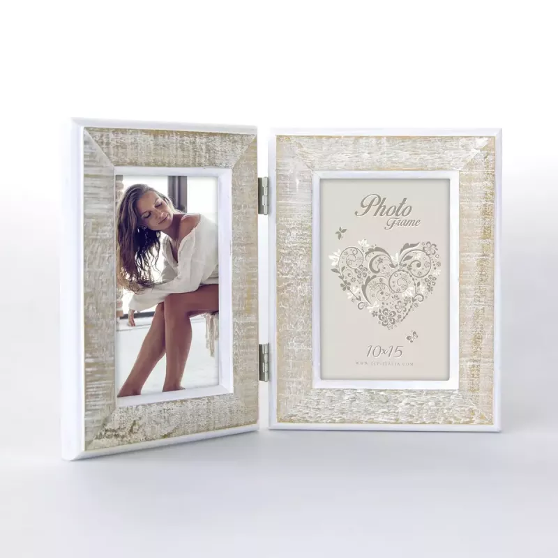 Nuotraukų rėmelių rinkinys ZEP Levico 2Q Natural White