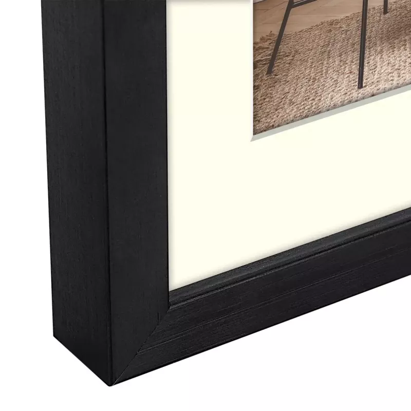 Vienas nuotraukų rėmelis ZEP V4557B juoda mediena 150x205mm