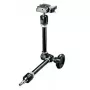 Manfrotto 244RC kintamos trinties rankena su plokštele — 490 mm aukštis, 1,11 kg, juoda