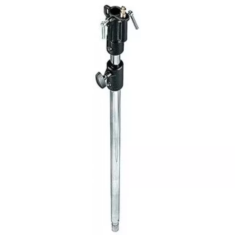 Trikojis Manfrotto 142CS — maksimalus aukštis 2100 mm, svoris 3,6 kg, sidabrinis