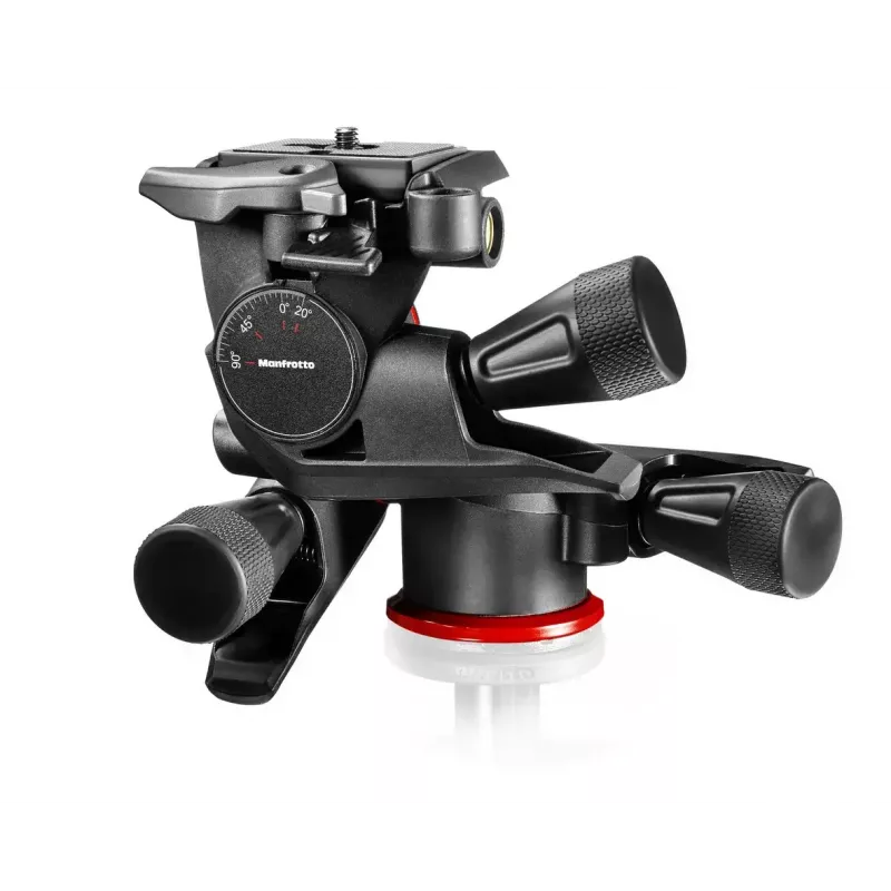Trikojų galvutė Manfrotto MHXPRO-3WG juoda technopolimeras 3/8 colio