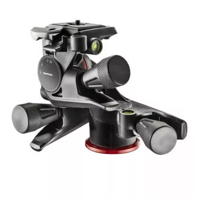 Trikojų galvutė Manfrotto MHXPRO-3WG juoda technopolimeras 3/8 colio