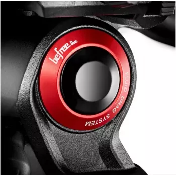 Trikojų galvutė Manfrotto MVH400AH juodos spalvos aliuminio 1/4 colio fluidinė