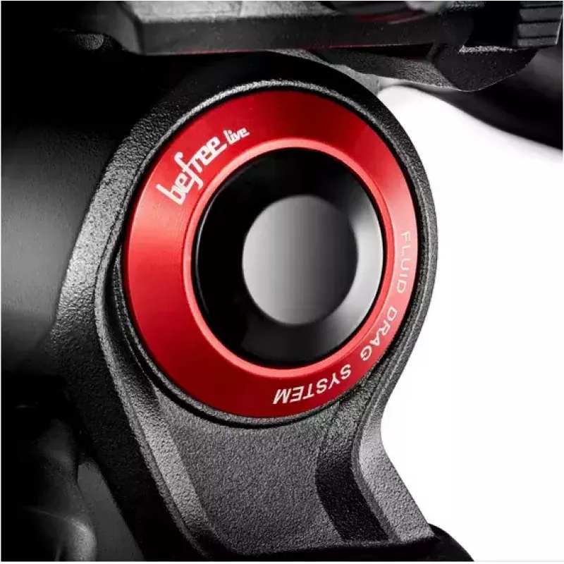 Trikojų galvutė Manfrotto MVH400AH juodos spalvos aliuminio 1/4 colio fluidinė