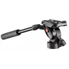 Trikojų galvutė Manfrotto MVH400AH juodos spalvos aliuminio 1/4 colio fluidinė