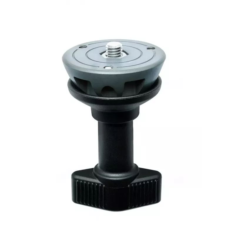 Manfrotto 60 mm trumpas pusrutulis, juodas, 3/8 colio sriegis, 200 g