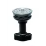 Manfrotto 60 mm trumpas pusrutulis, juodas, 3/8 colio sriegis, 200 g