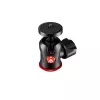 Trikojo galvutė Manfrotto 492 Centre Ball Head juoda raudona 1/4 colio