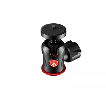 Trikojo galvutė Manfrotto 492 Centre Ball Head juoda raudona 1/4 colio