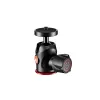 Trikojo galvutė Manfrotto 492 Centre Ball Head juoda raudona 1/4 colio