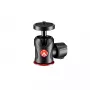 Trikojo galvutė Manfrotto 492 Centre Ball Head juoda raudona 1/4 colio