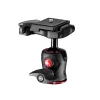Trijų kojų galvutė Manfrotto MH490-BH Juoda Aliuminis 1/4 col. Rutulinė Aukštis 90 mm Svoris 190 g