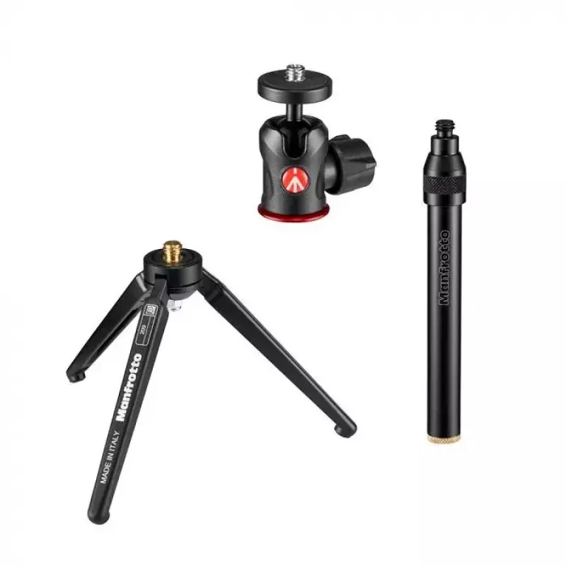 Trikojis Manfrotto 209,492LONG-1 3 kojos Juodas 35,5 cm maks. aukštis