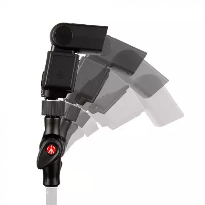 Manfrotto MLH1HS-2 šaltos kreipiamosios judama galvutė su šviesos jungtimi ir skėčio laikikliu