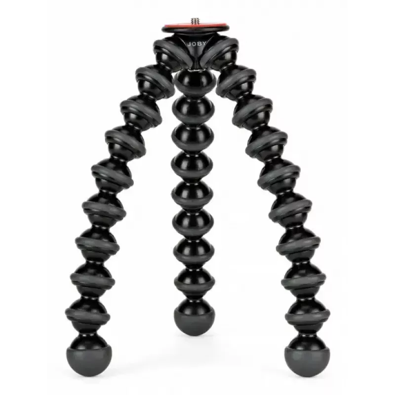 Trikojis Joby GorillaPod 3K stovas skaitmeniniams / juostiniams fotoaparatams — 3 kojos, maks. apkrova 3 kg, maks. aukštis 24 cm, juodas