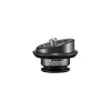 Montavimo plokštė Manfrotto MVAQR-GIM-PLATE Aliuminis Juoda 50mm x 35mm