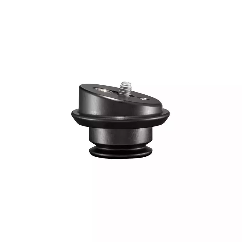 Montavimo plokštė Manfrotto MVAQR-GIM-PLATE Aliuminis Juoda 50mm x 35mm