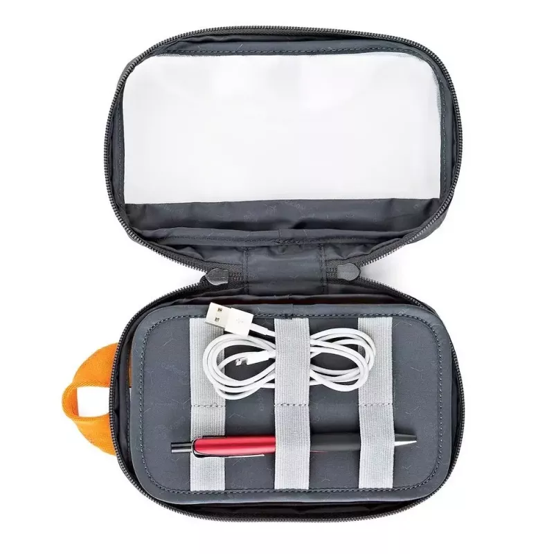 Lowepro GearUp Pouch Mini krepšys Nailonas Poliesteris Ripstop Pilka Oranžinė