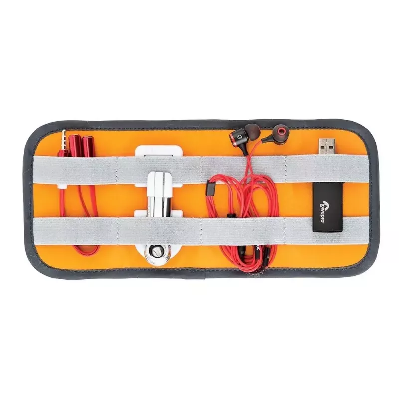 Lowepro Pouch Medium GearUp GL LP37139-GRL Nylon Ripstop Poliesteris Oranžinė Pilka 280x45x140mm