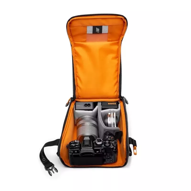 Kompaktiškas dėklas Lowepro GearUp Creator Box M II juodai pilkas