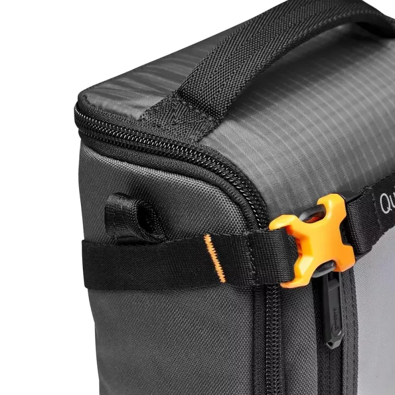 Kompaktiškas dėklas Lowepro GearUp Creator Box M II juodai pilkas