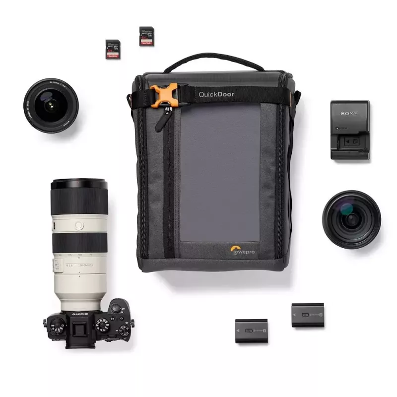 Compact case Lowepro GearUp Creator Box XL II Juoda Pilka