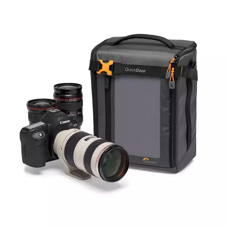 Compact case Lowepro GearUp Creator Box XL II Juoda Pilka
