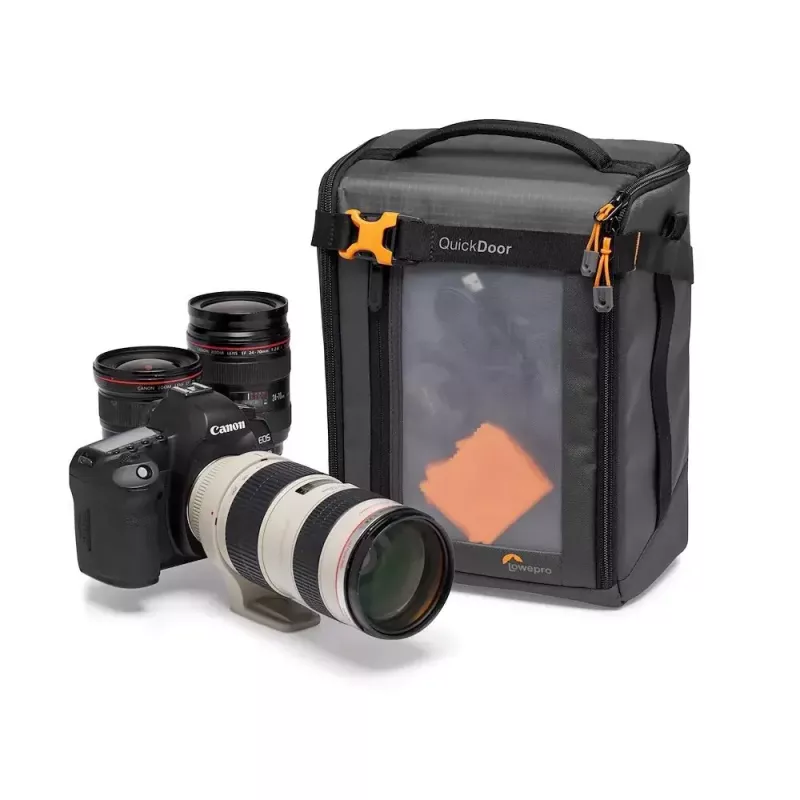 Compact case Lowepro GearUp Creator Box XL II Juoda Pilka