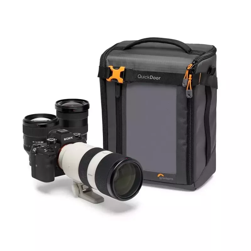 Compact case Lowepro GearUp Creator Box XL II Juoda Pilka