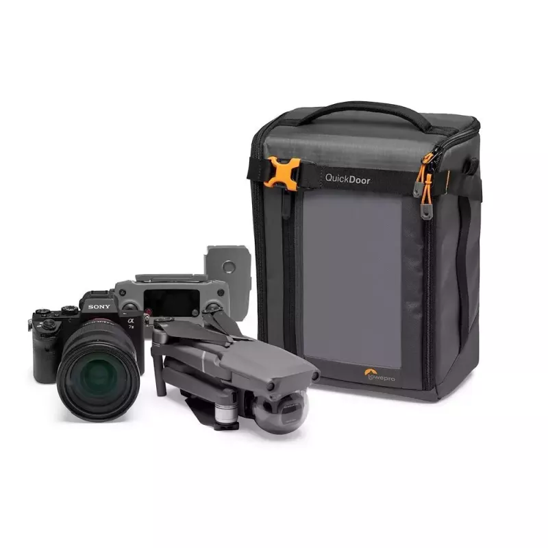 Compact case Lowepro GearUp Creator Box XL II Juoda Pilka