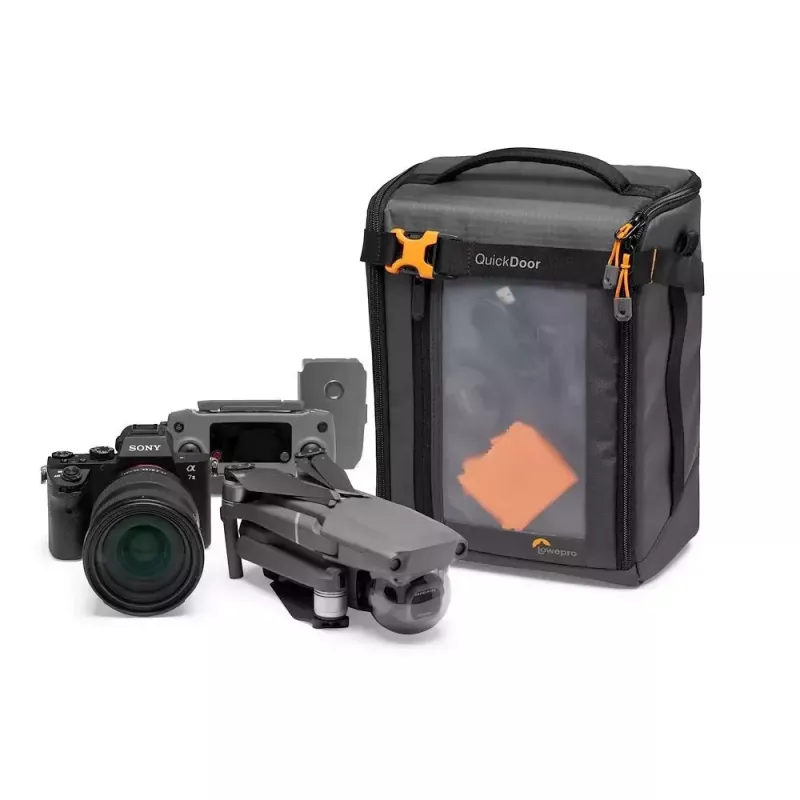 Compact case Lowepro GearUp Creator Box XL II Juoda Pilka