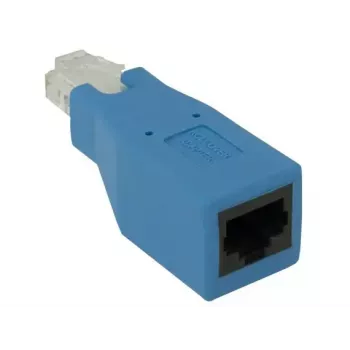 CradlePoint RJ45 keitiklio adapteris, mėlynas — RJ45 į RJ45 konsolės kabelis
