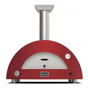Picos krosnelė Alfa Forni Moderno 2 Pizze Hybrid Antique Red – 2 picų talpa, hibridinis kuras