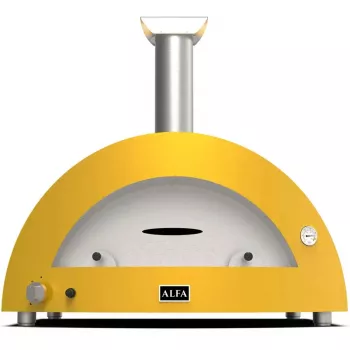 Picos krosnis Alfa Forni Moderno 5 Pizze Hybrid Fire Geltona FXMD-5P-GGIA-DE – 5 picų hibridinė krosnis, lauko