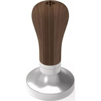 Tamper Eureka EUtampWal58, reguliuojamas, riešutmedžio rankena, 58 mm pagrindo skersmuo