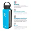 Hydro Flask 32oz Wide Mouth Nerūdijantis Plienas Juoda W32BTS001