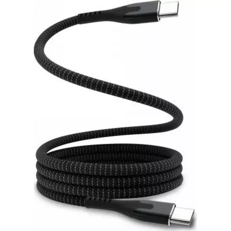 USB-C į USB-C magnetinis laidas STATIK MagStack Pro 2 m juodas