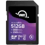 SDXC atminties kortelė OWC Atlas Ultra 512 GB UHS-II, 300 MB/s skaitymo, 250 MB/s rašymo, V90, atspari vandeniui