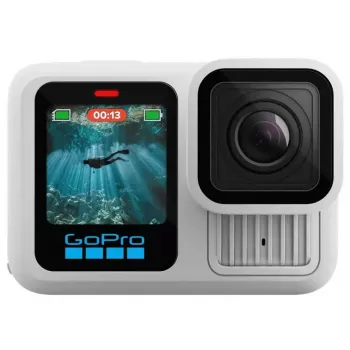 Veiksmo kamera GoPro HERO13 Juoda — 5.3K Ultra HD, 27,6 MP CMOS, 240 fps, Wi‑Fi, GPS, įmontuotas LCD, stereo garsas