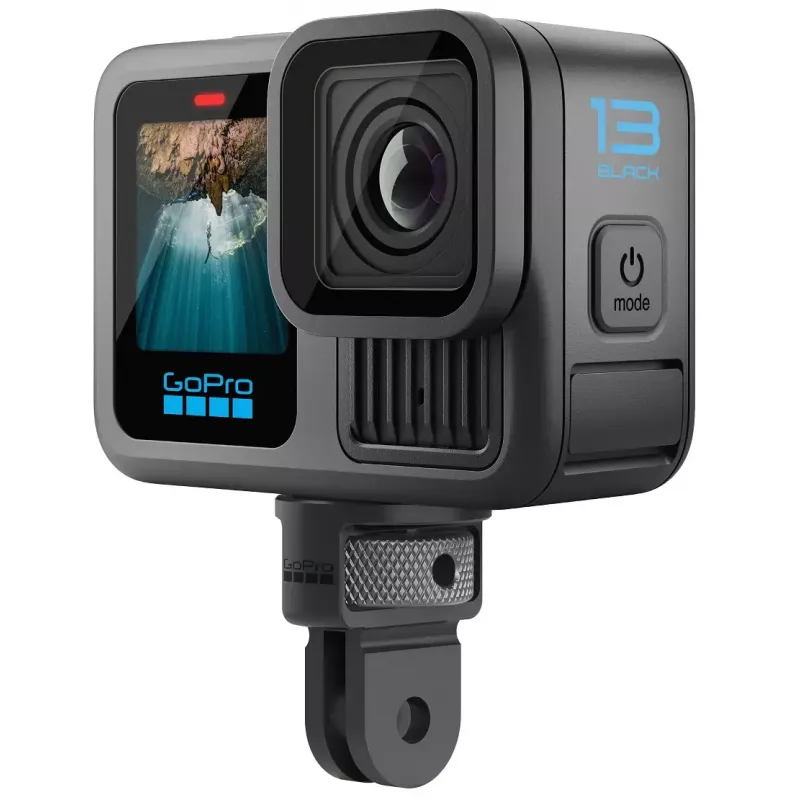 Kameros laikiklis GoPro ¼-20 tvirtinimo adapteris — universalus 24×24×37 mm, juodas