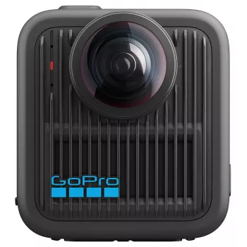 Veiksmo kamera GoPro MAX2 su 8K Ultra HD, 29,5 MP jutikliu, 100 fps, LCD ekranu, GPS, Wi‑Fi — priedų rinkinys