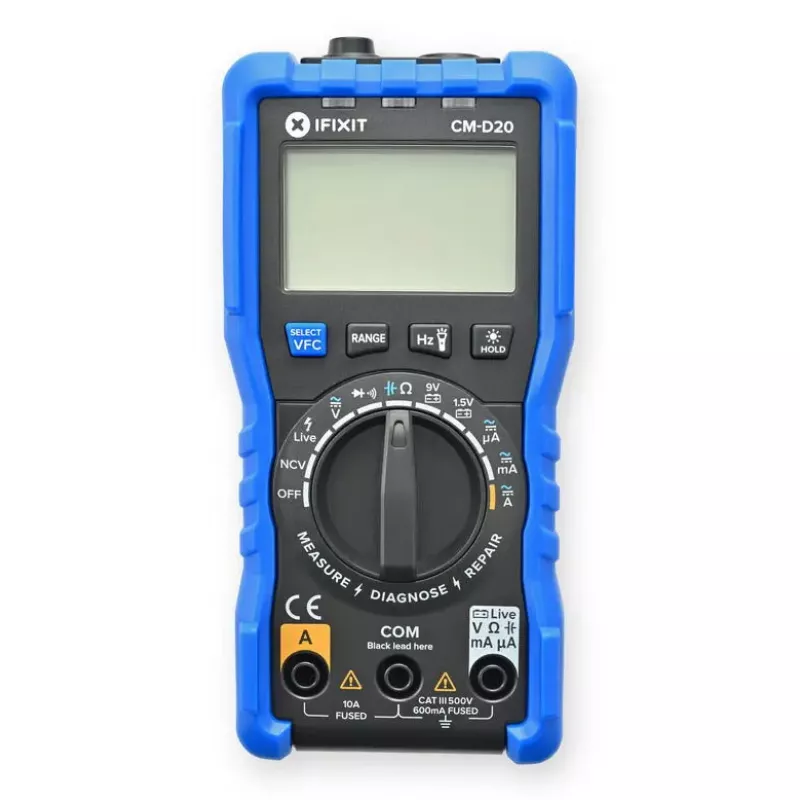 Skaitmeninis multimetras iFixit iFixit skaitmeninis multimetras su LCD (modelis EU145035-8)