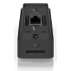 Durų skambutis UBIQUITI Doorbell Lite juodas — laidinis PoE vaizdo durų skambutis, 5 MP, 2560×1920, IPX5, metalinis ir polikarbonatinis korpusas
