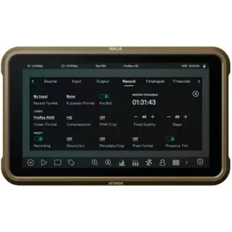 Monitor Atomos Ninja ULTRA 13,2 cm 1920 x 1080 Jutiklinis ekranas